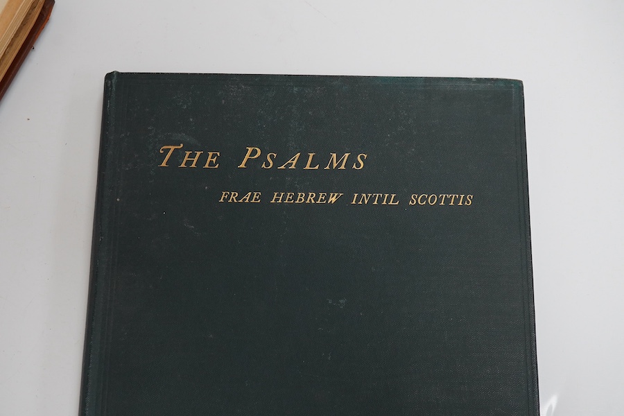 Richards, James - Bits from de old book, being one or more bits from each of de sixty six books of de Bible. Put into de Sussex tongue by Jim Cladpole, Tunbridge Wells, 1936 [BW7142], first edition, of 120 copies, 8vo, S